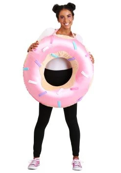 Donut Costume For Adults -FunCostumes shop adult donut costume alt 2