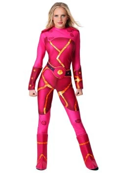Women's Lavagirl Costume -FunCostumes shop adult lava girl costume alt 2