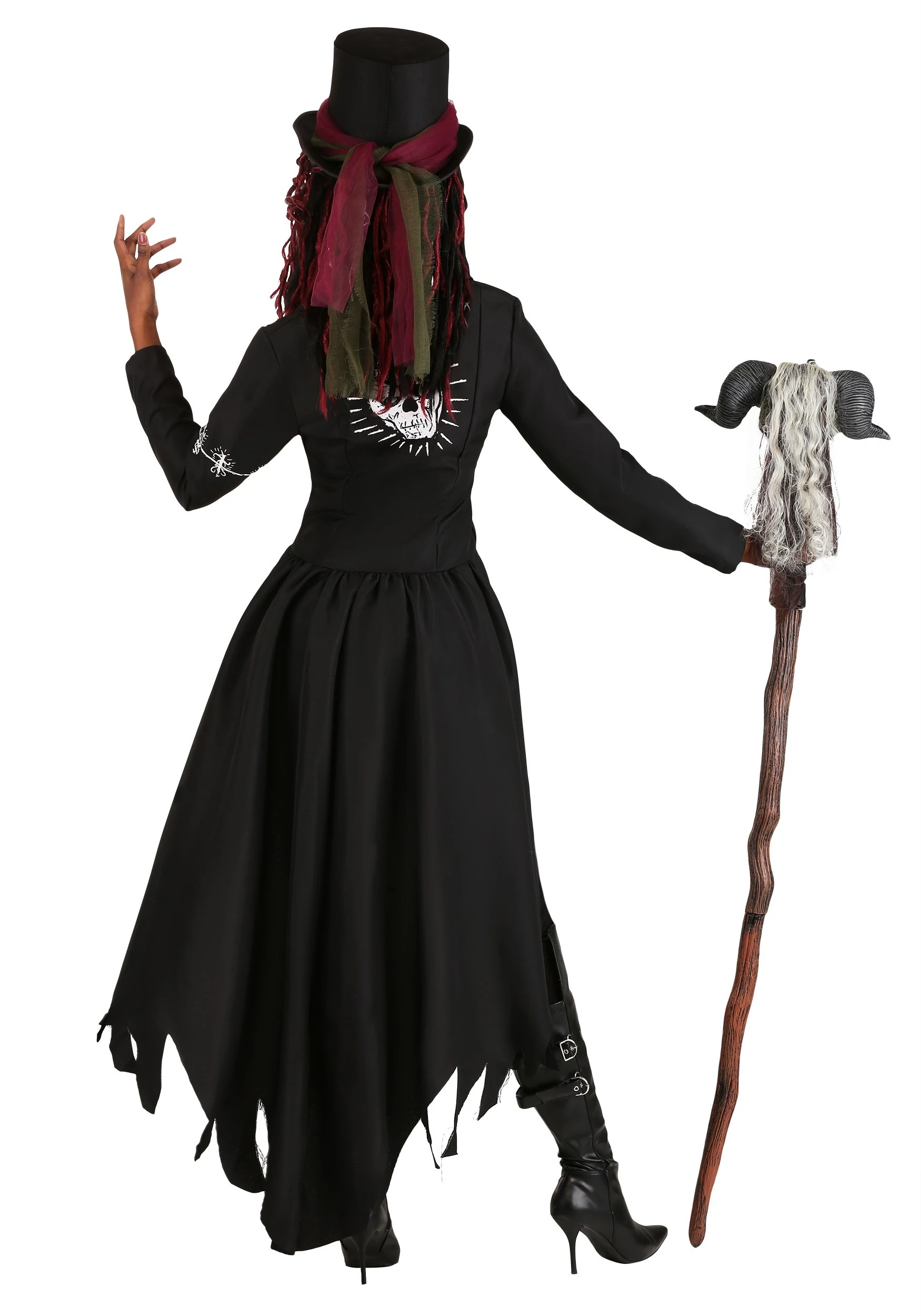 Plus Size Voodoo Magic Costume for Adults Plus Size Voodoo Magic Costume For Adults -FunCostumes shop adult plus size voodoo magic costume alt 1