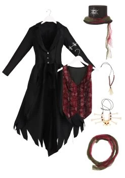 Plus Size Voodoo Magic Costume For Adults 8 Plus Size Voodoo Magic Costume For Adults -FunCostumes shop adult plus size voodoo magic costume alt 8