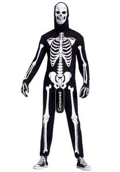 Adult Humor Skeleboner Costume