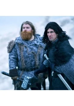 Men's Wild Warrior Costume -FunCostumes shop adult wild warrior costume alt 3