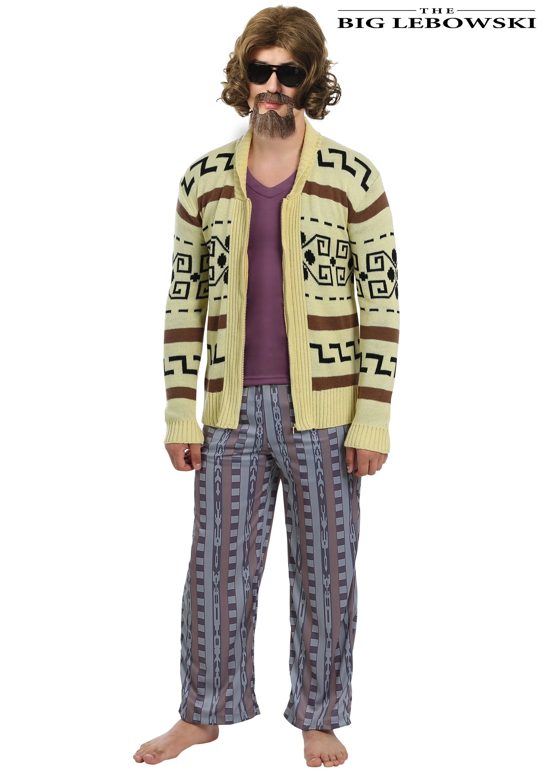 Big Lebowski The Dude Men's Sweater Costume 1 Big Lebowski The Dude Men's Sweater Costume