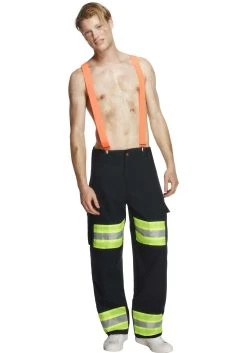 Blazing Hot Firefighter Costume For Men