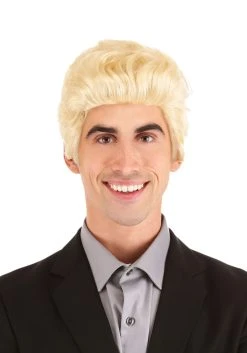 Blonde Salesman Wig For Men