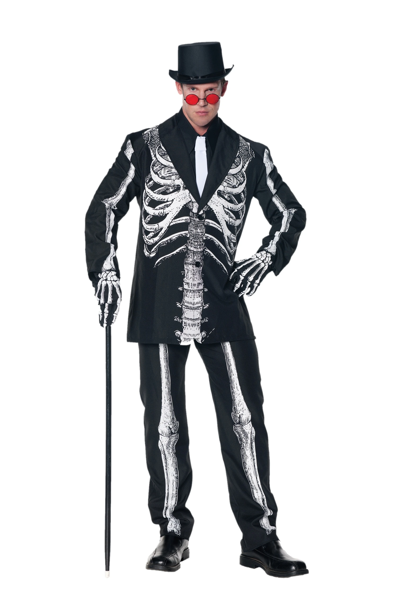 Bone Daddy Skeleton Costume Suit Bone Daddy Skeleton Costume Suit -FunCostumes shop bone daddy skeleton costume suit