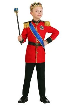 Boys European King Costume