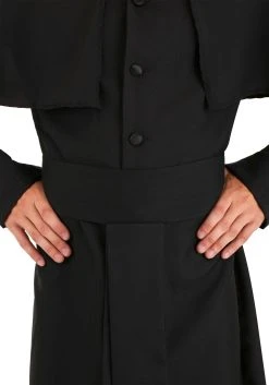 Deluxe Priest Men's Costume -FunCostumes shop deluxe priest mens costume alt 3