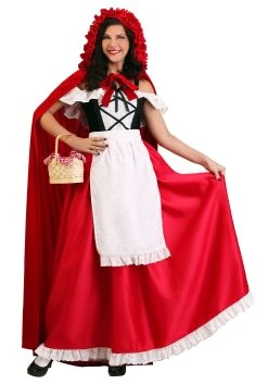 Deluxe Red Riding Hood Costume Plus Size