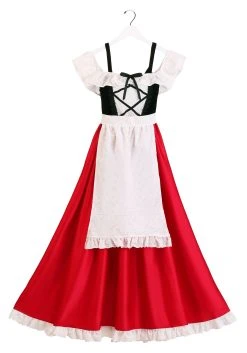 Deluxe Red Riding Hood Costume Plus Size -FunCostumes shop deluxe red riding hood alt 4