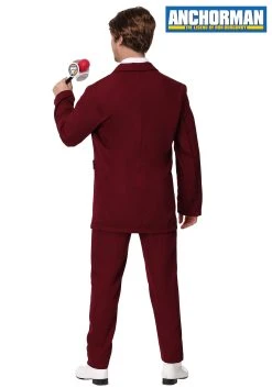 Deluxe Ron Burgundy Costume Suit -FunCostumes shop deluxe ron burgundy suit alt 2