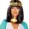 Cleopatra Gold Coin Head Piece