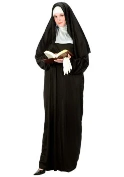 Exclusive Plus Size Nun Costume For Women