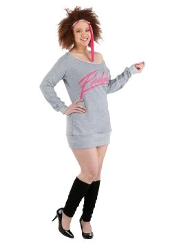 Flashdance Women's Costume -FunCostumes shop flashdance costume alt 3