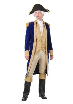 George Washington Plus Size Men's Costume