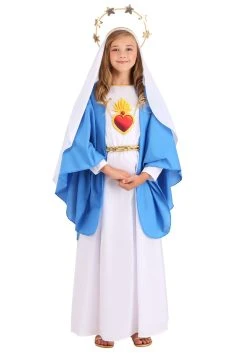 Nativity Mary Costume For Girls