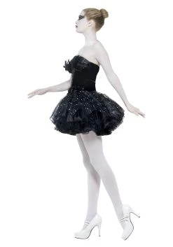 Gothic Swan Masquerade Women's Costume -FunCostumes shop gothic swan masquerade costume for women 2