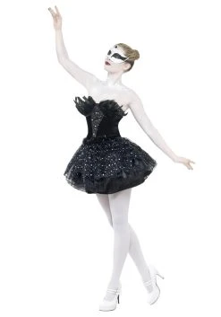 Gothic Swan Masquerade Women's Costume