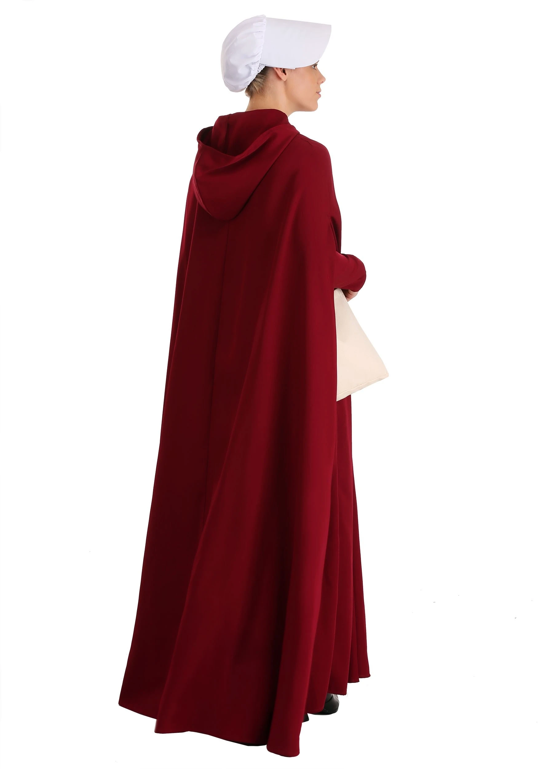 Women's Handmaid's Tale Deluxe Costume Women's Handmaid's Tale Deluxe Costume -FunCostumes shop handmaids tale deluxe womens costume alt 2