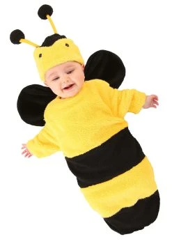 Plush Bumble Bee Costume For Infants