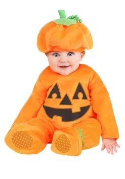 Infant Orange Pumpkin Costume