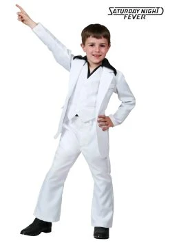 Deluxe Saturday Night Fever Costume For Kids