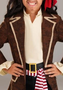Plunderous Pirate Costume For Kids -FunCostumes shop kids plunderous pirate costume alt 3