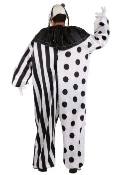 Mens Killer Clown Plus Size Costume -FunCostumes shop killer clown plus size costume alt 4