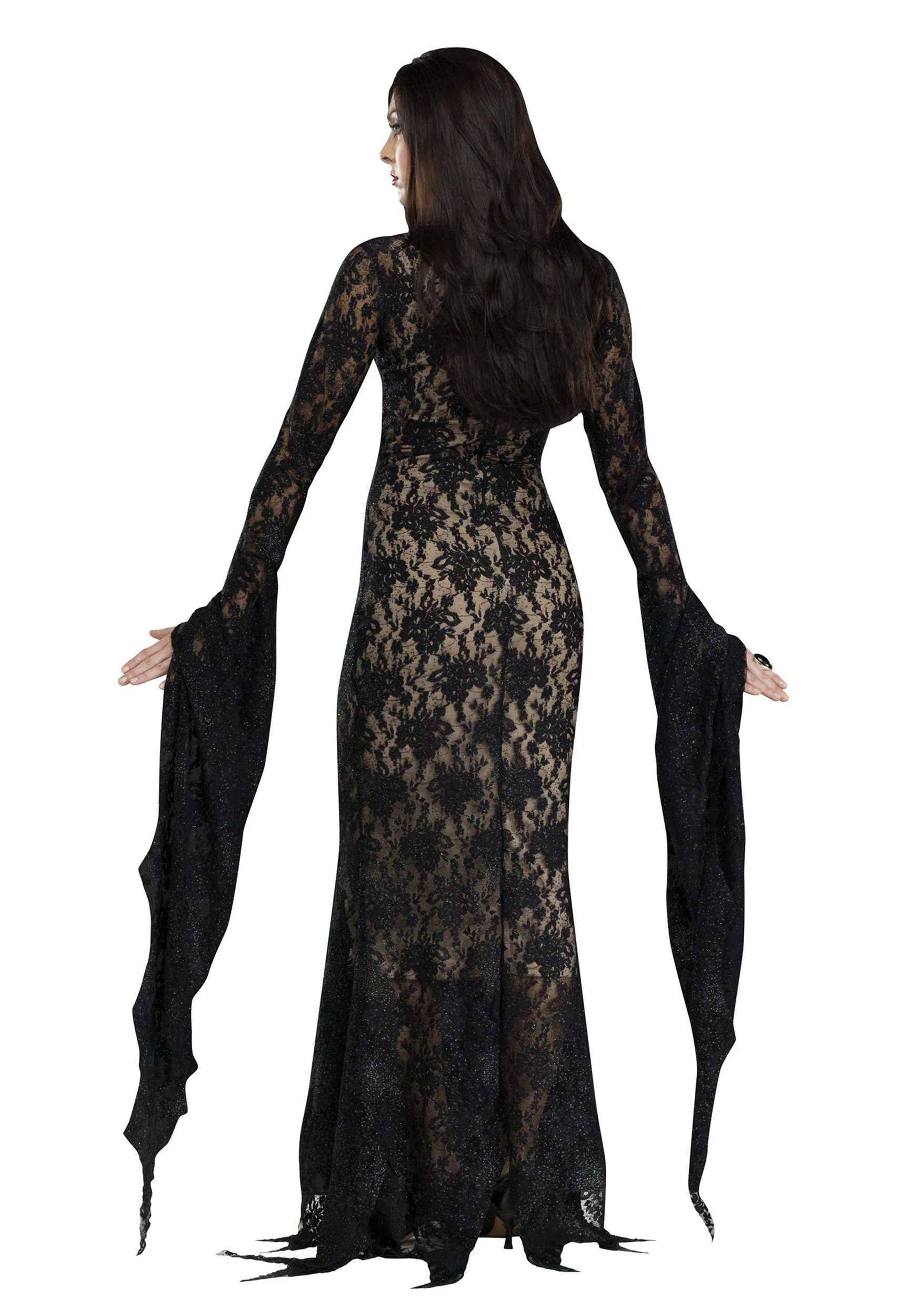 Adult Lace Morticia Costume Adult Lace Morticia Costume -FunCostumes shop lace morticia adult costume 2