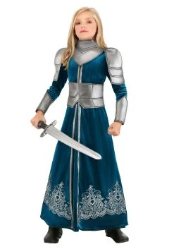 Girl's Medieval Knight Costume