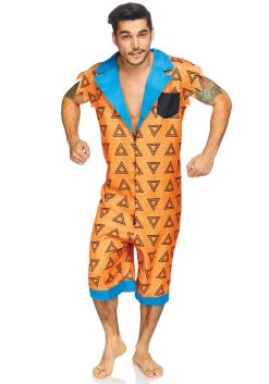Men's Bedrock Bro Romphim Costume -FunCostumes shop mens bedrock bro romphim costume alt 3