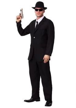 Black Suit Men's Costume -FunCostumes shop mens black suit costume