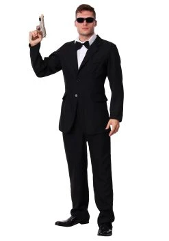 Black Suit Men's Costume -FunCostumes shop mens black suit costume update 1 alt1