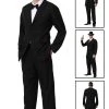 Black Suit Men's Costume