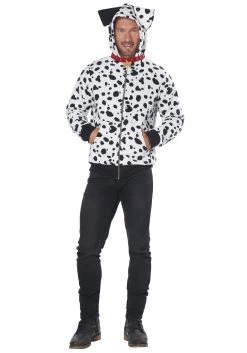 Mens Dalmatian Hoodie Costume
