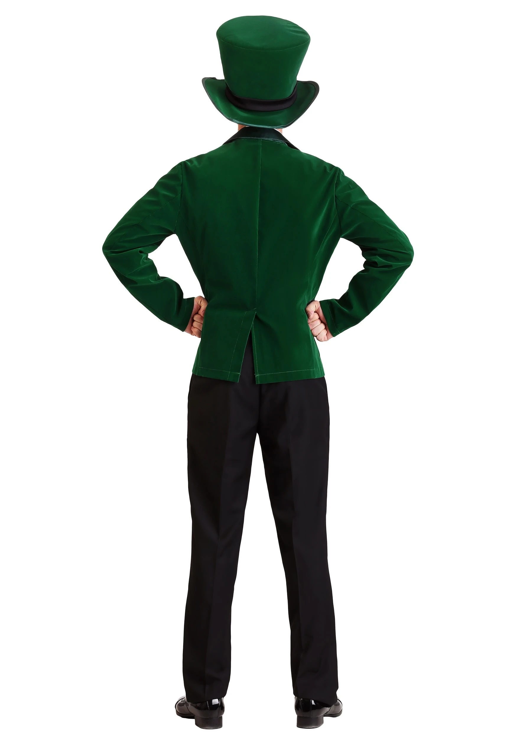 Mens Gold And Green Lucky Leprechaun Costume 2 Mens Gold And Green Lucky Leprechaun Costume - Image 2