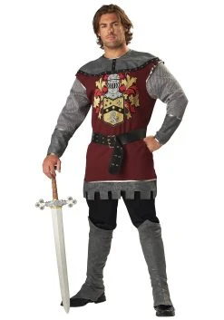 Noble Knight Men's Costume