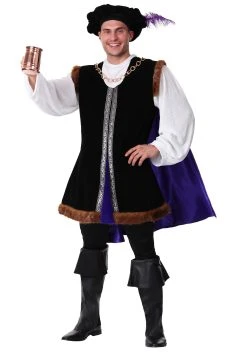 Mens Noble Renaissance Man Costume