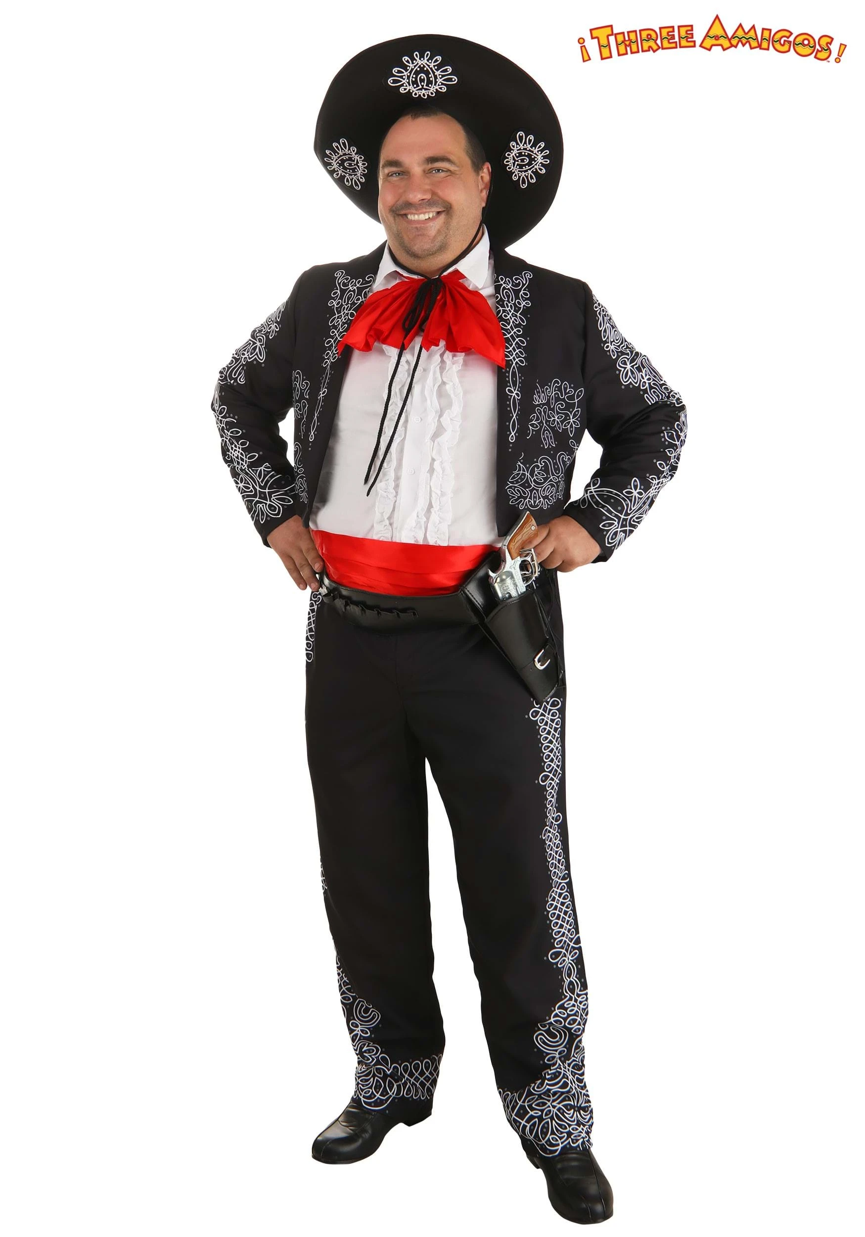 Plus Size Men's The Three Amigos Costume Plus Size Men's The Three Amigos Costume -FunCostumes shop mens plus size the three amigos costume 2