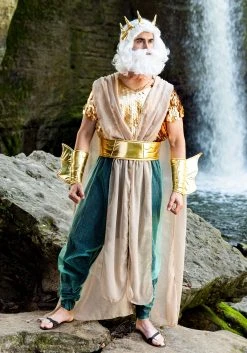 Poseidon Plus Size Mens Costume 3 Poseidon Plus Size Mens Costume -FunCostumes shop mens poseidon plus size costume 3