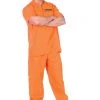 Mens Public Offender Inmate Costume