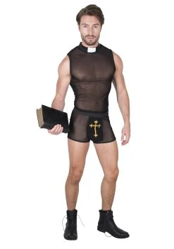 Sexy Priest Costume For Men