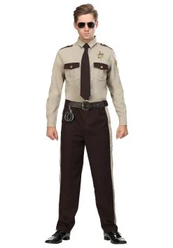 Men's Plus Size Sheriff Costume
