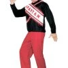 SNL Men's Spartan Cheerleader Costume