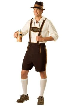 Traditional German Lederhosen Costume