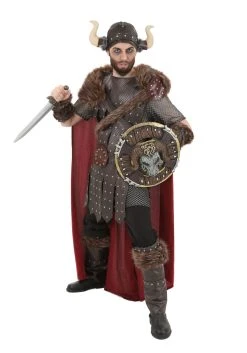Mens Viking Warrior Costume