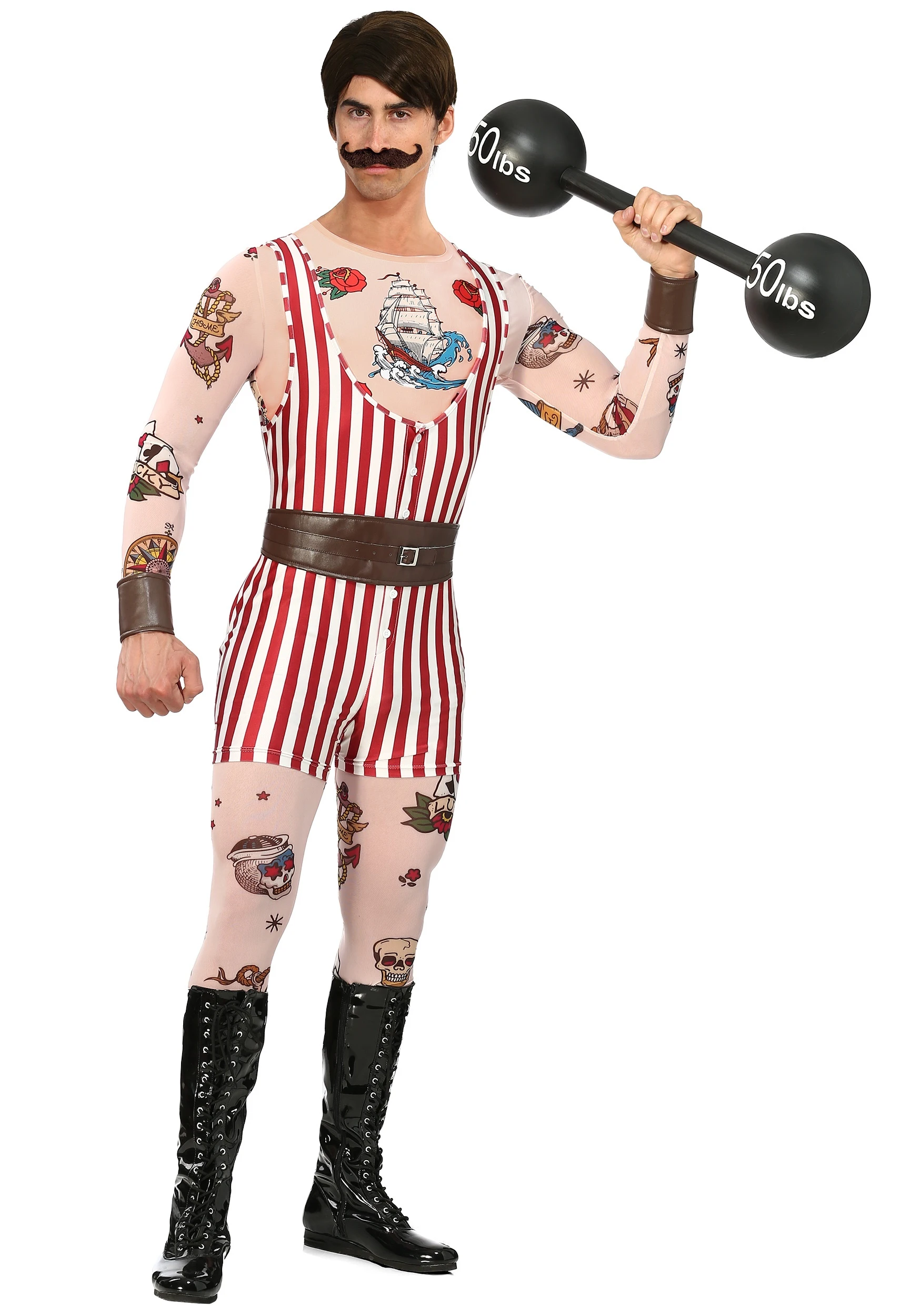 Vintage Strongman Men's Costume 1 Vintage Strongman Men's Costume