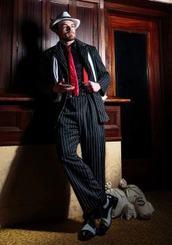Mob Boss Men's Costume -FunCostumes shop mob boss gangster suit alt 5