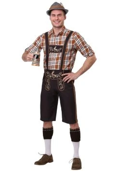 Plus Size Oktoberfest Stud Costume For Men
