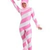 Women's Pink Candy Cane Jumpsuit